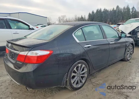 2014 Honda Accord Sport from USA, damaged, VIN 1HGCR2F53EA127569